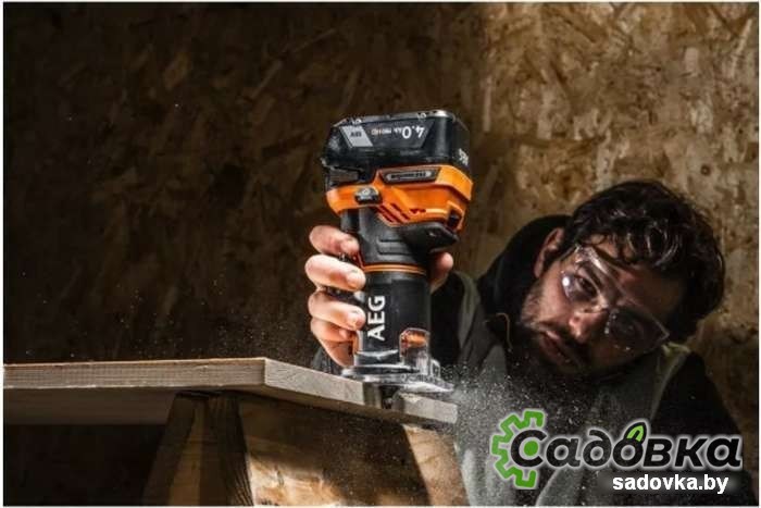 Кромочно-петельный фрезер AEG Powertools BOF18BL2-0 4935479163 (без АКБ)