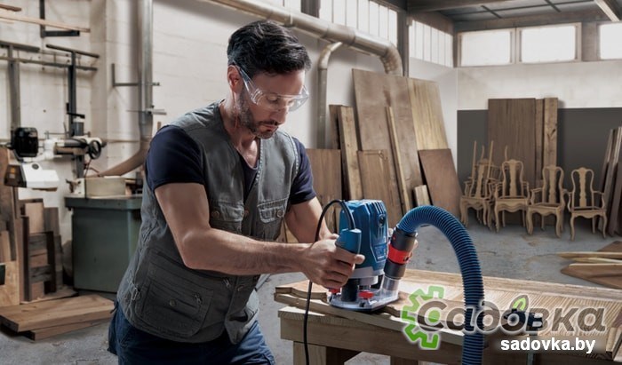 Вертикальный фрезер Bosch GOF 130 Professional 06016B7000