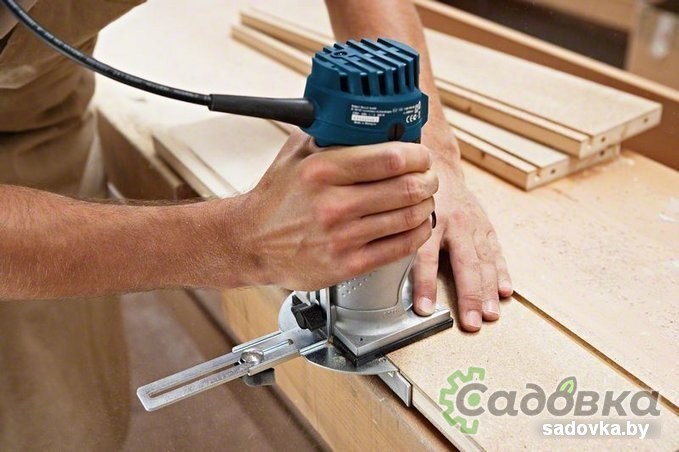 Кромочно-петельный фрезер Bosch GKF 600 Professional (060160A100)