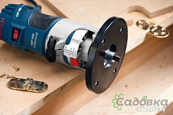 Кромочно-петельный фрезер Bosch GKF 600 Professional (060160A100)