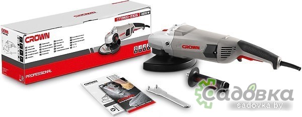 Угловая шлифмашина CROWN CT13500-230S 420541