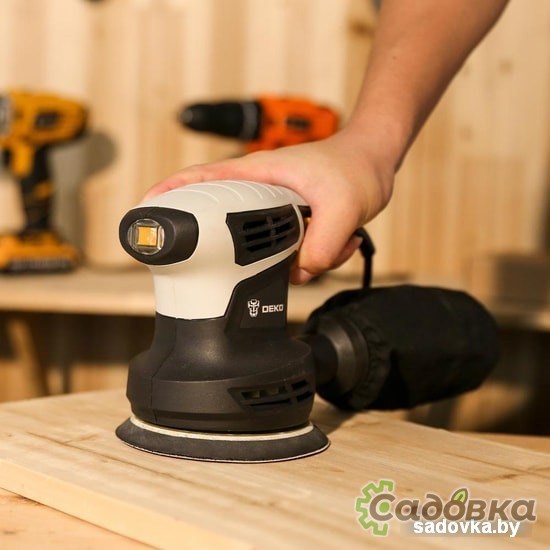 Эксцентриковая шлифмашина Deko DKG400-125