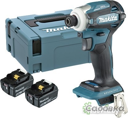 Винтоверт Makita DTD172RTJ (с 2-мя АКБ 5 Ah, кейс)