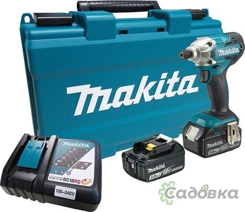 Винтоверт Makita DTD156RFE (с 2-мя АКБ)