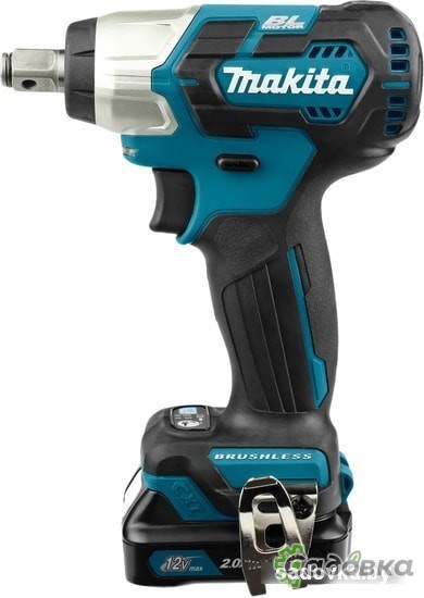 Ударный гайковерт Makita TW161DWAE (с 2-мя АКБ, кейс)