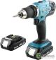 Дрель-шуруповерт Makita DDF453SYE (с 2-мя АКБ, кейс)