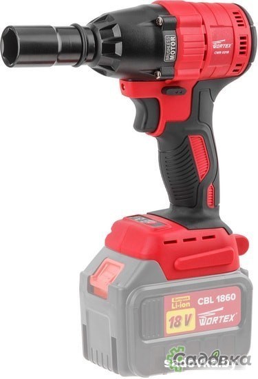 Ударный гайковерт Wortex CWR 0318 CWR031800029 (без АКБ)
