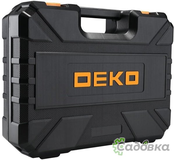 Дрель-шуруповерт Deko DKCD12FU-Li SET 3 063-4173 (с 2-мя АКБ, кейс)