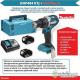 Ударная дрель-шуруповерт Makita DHP484RTJ (с 2-мя АКБ, кейс)