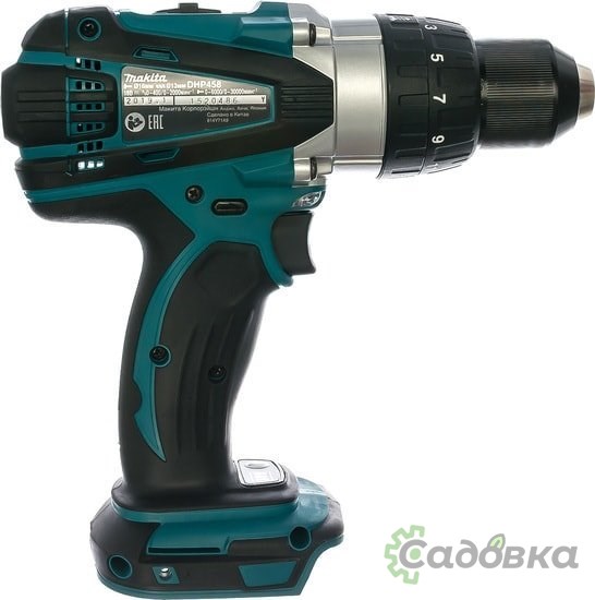 Ударная дрель-шуруповерт Makita DHP458ZJ (без АКБ)