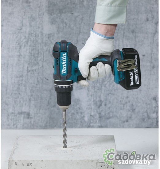 Ударная дрель-шуруповерт Makita DHP482ZJ (без АКБ, кейс)