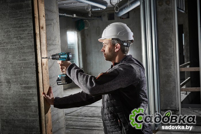 Ударная дрель-шуруповерт Makita DHP485ZA1 (без АКБ, кейс)