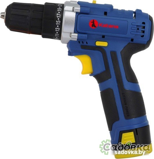 Дрель-шуруповерт KATANA PROdrive 1415 (с 2-мя АКБ, кейс)