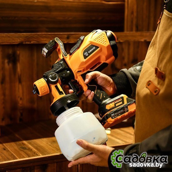 Краскораспылитель Deko DKSG20K3 (с 1-им АКБ)