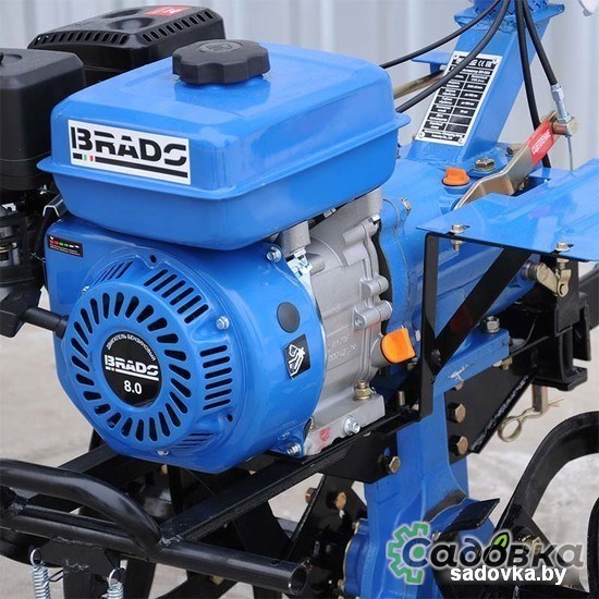 Мотокультиватор BRADO BD-850 с колесами 19х7-8