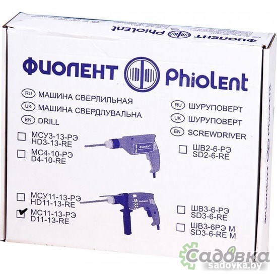 Безударная дрель ФИОЛЕНТ МС11-13-РЭ