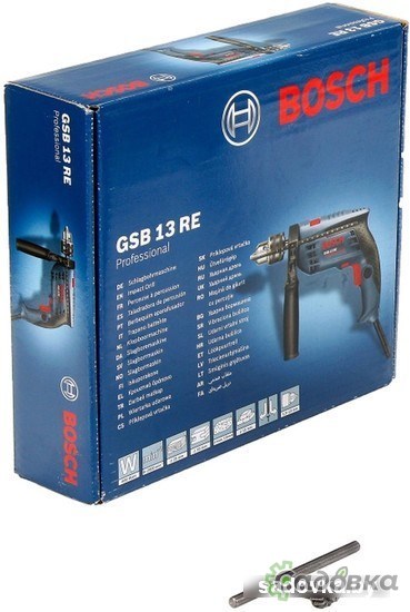 Ударная дрель Bosch GSB 13 RE Professional (0601217102)