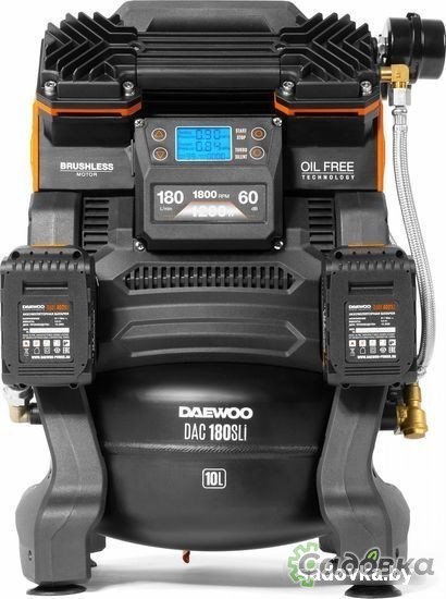 Компрессор Daewoo Power DAC 180S Li (с 2-мя АКБ)