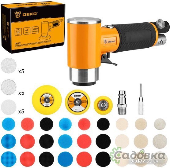 Пневмошлифмашина Deko DKOS75 063-4380 Пневмошлифмашина Deko DKOS75 063-4380