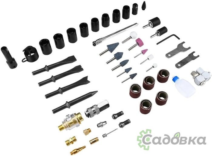 Пневмошлифмашина Deko DKPT61 Set 61