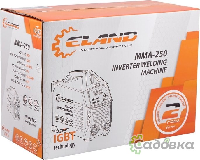 Сварочный инвертор Eland MMA-250(250D)