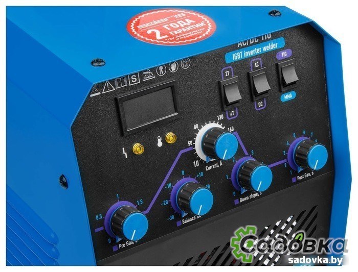 Сварочный инвертор Solaris TIG-220 AC/DC