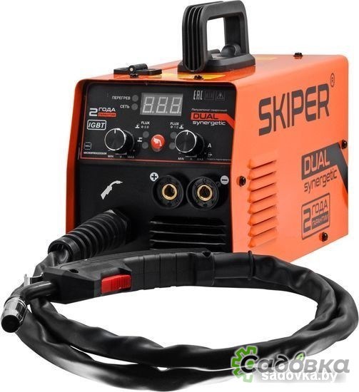 Сварочный инвертор Skiper FLUX/MMA-210D