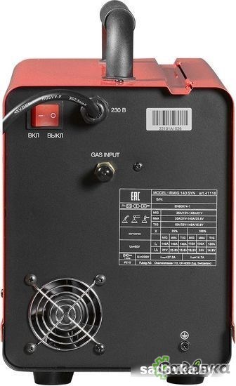 Сварочный инвертор Fubag IRMIG 140 SYN 41399