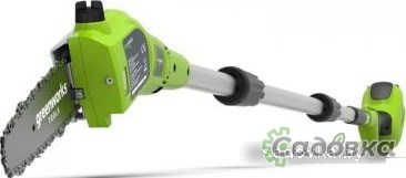 Высоторез Greenworks G40PSF (без АКБ)