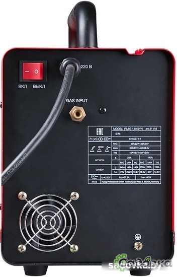 Сварочный инвертор Fubag IRMIG 140 SYN 41116.1