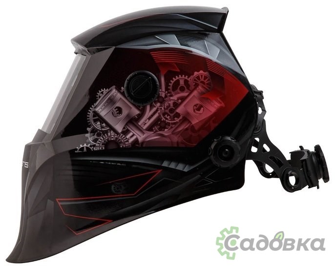 Сварочная маска Solaris ASF520S (Car Master красный)