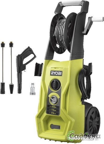 Мойка высокого давления RYOBI RY170PWA