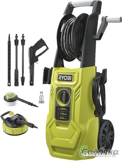 Мойка высокого давления RYOBI RY150PWA