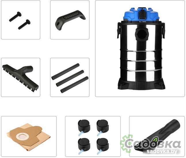 Пылесос Deko DKVC-1200-30S