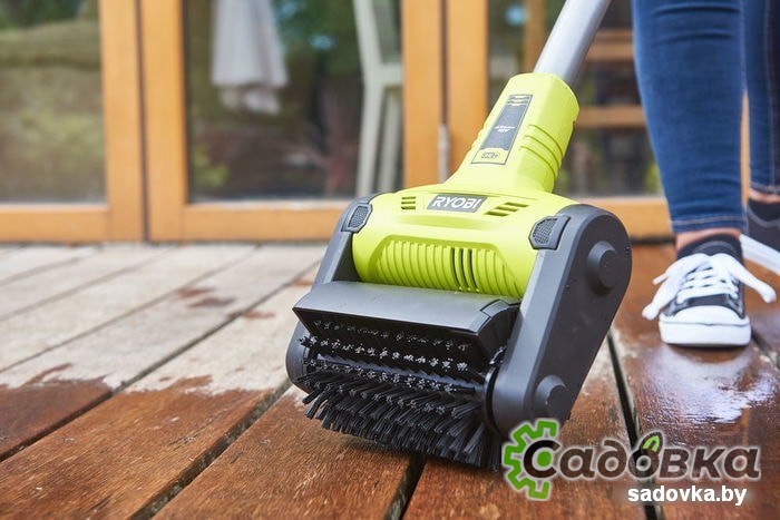 Щеточная машина для террас RYOBI RY18PCB-0 (без аккумулятора)