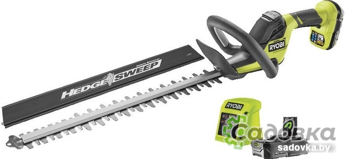 Кусторез RYOBI RY18HT50A-120 (с 1-им АКБ 2 Ah)