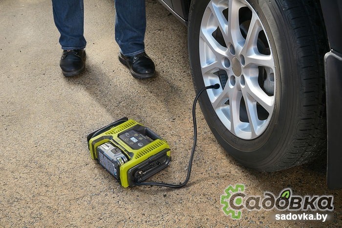 Автомобильный компрессор RYOBI R18MI-0 (без аккумулятора)