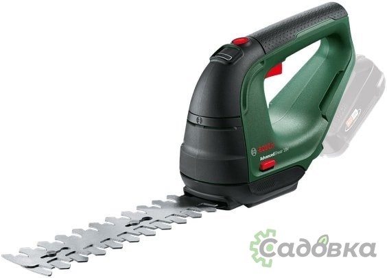 Кусторез + ножницы Bosch Advanced Shear 18V-10 0600857001 (без АКБ)