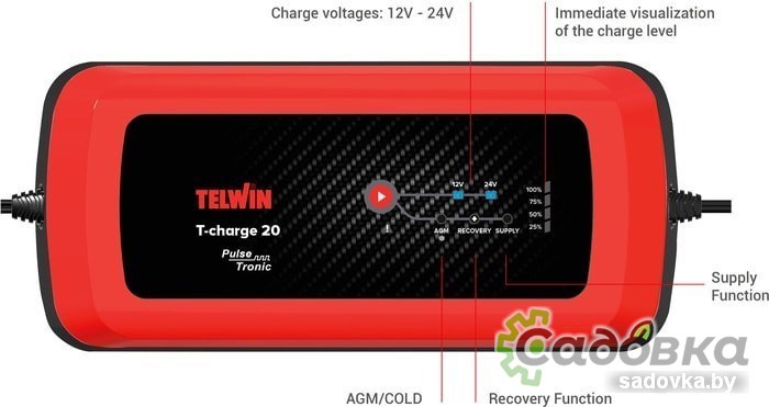 Зарядное устройство Telwin T-Charge 20