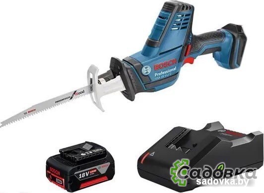 Сабельная пила Bosch GSA 18 V-LI C Professional 0615990M3Y (с 1-им АКБ 4 Ah)