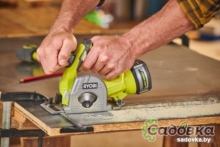 Дисковая (циркулярная) пила RYOBI R18MMS-0 (без АКБ)