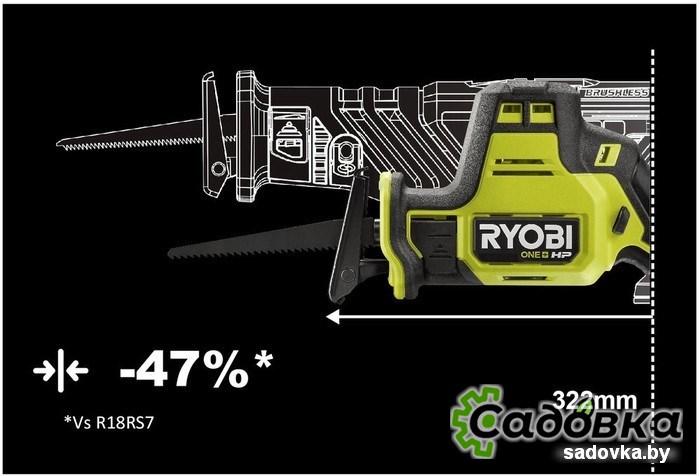 Сабельная пила RYOBI RRS18C-0 5133004954 (без АКБ)