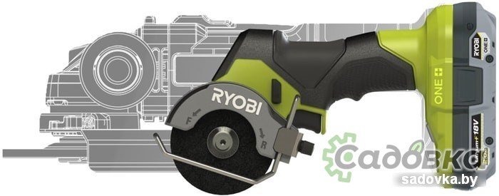 Дисковая (циркулярная) пила RYOBI RCT18C-0 5133004953 (без АКБ)