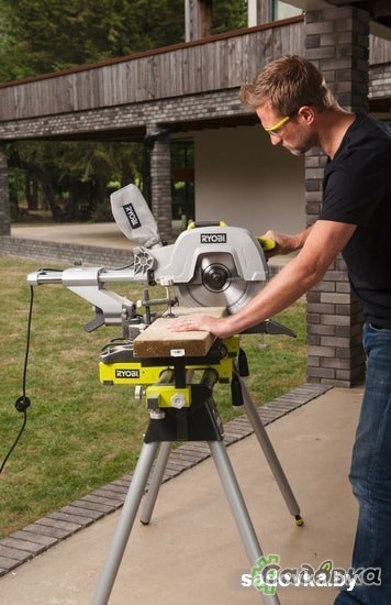 Торцовочная пила RYOBI EMS305RG