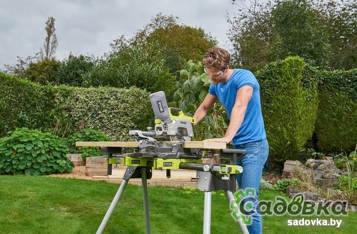 Торцовочная пила RYOBI R18MS216-0 (без АКБ)
