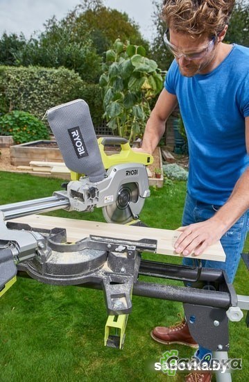 Торцовочная пила RYOBI R18MS216-0 (без АКБ)