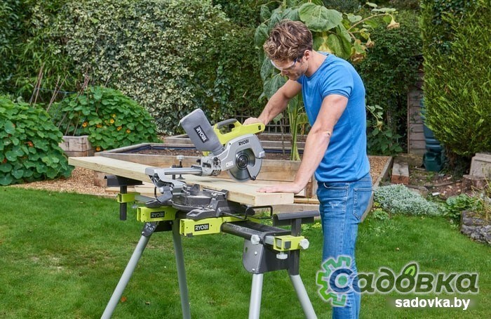 Торцовочная пила RYOBI R18MS216-0 (без АКБ)