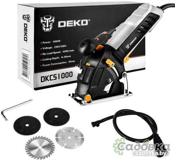 Дисковая (циркулярная) пила Deko DKCS1000 063-4201