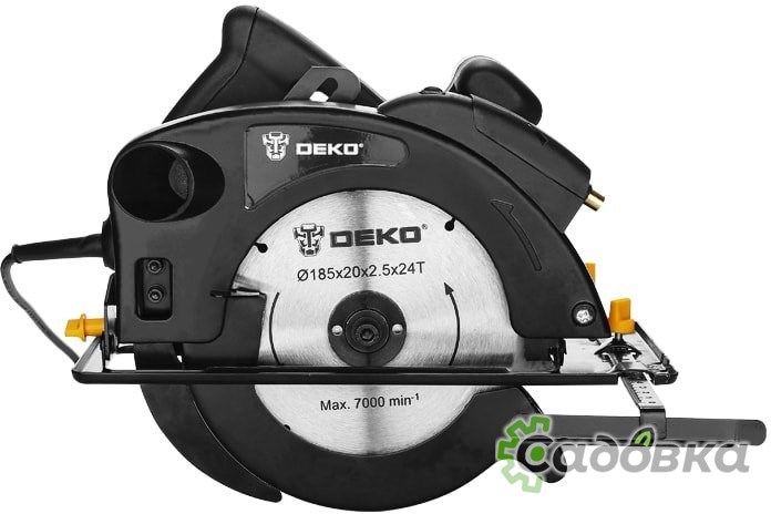 Дисковая (циркулярная) пила Deko DKCS1800 Laser 063-4192