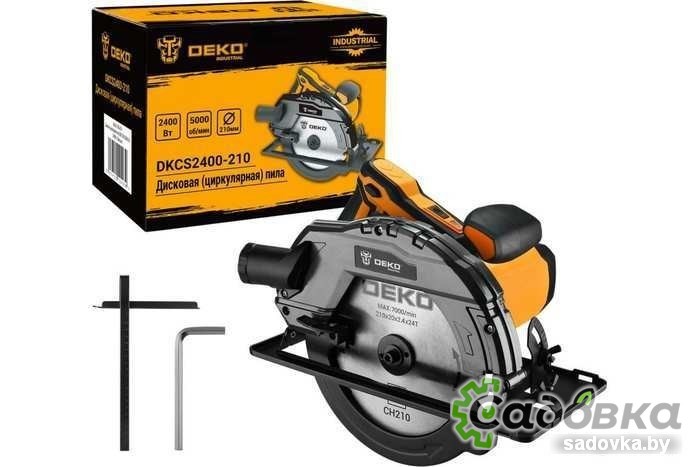 Дисковая (циркулярная) пила Deko DKCS2400-210